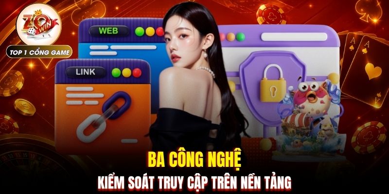 Chính sách bảo mật Zowin 3 Ba công nghệ kiểm soát truy cập trên hệ thống