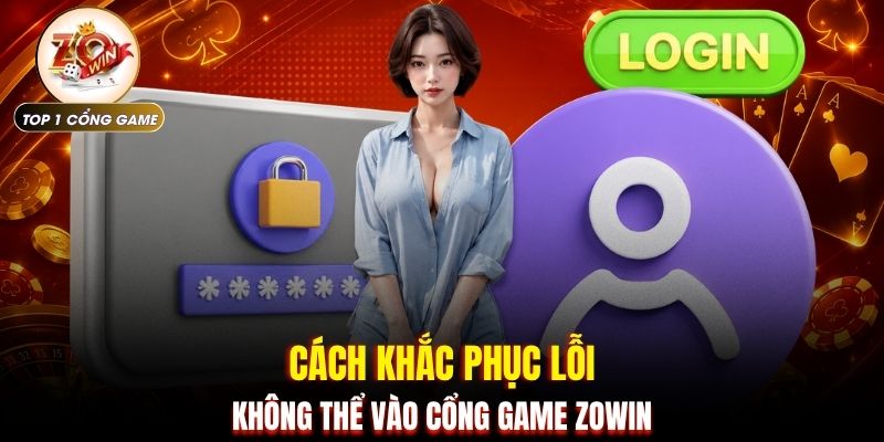 Đăng nhập Zowin 3 Cách khắc phục lỗi không thể vào cổng game ZOWIN