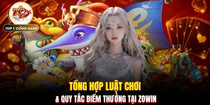 Bắn Cá Ăn Tiền - Chinh Phục Đại Dương Nhận Thưởng Khủng 3 Tổng hợp luật chơi & quy tắc điểm thưởng tại ZOWIN